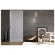 Usa interior plina Pamate U-84, reversibila, MDF, gri, toc 10 cm, 200 x 80 x 3.8 cm
