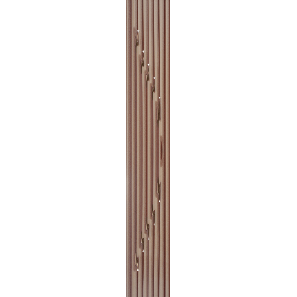 Brau faianta maro, Kai Cermics Sorel Brown Lux, lucios, 6 x 40 cm Brau