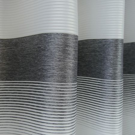  Perdea Ösenschal 2421, 100% poliester, 04 gri, 140 x 245 cm