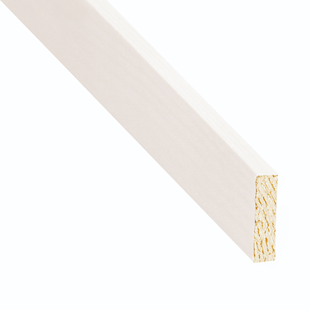Rigla pin alb Deli Home, 7 x 18 x 2400 mm