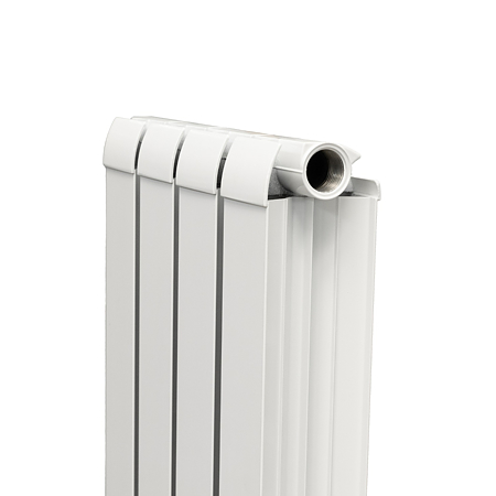 Calorifer aluminiu Bianchi 2000, 4 elementi, 330 W, alb, 328 x 2041 mm