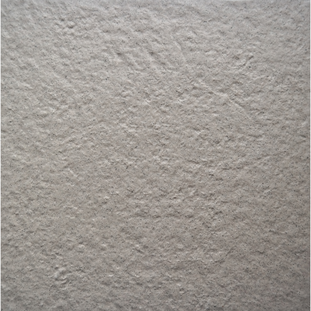 Gresie portelanata exterior Kai Ceramics Sandstone, bej deschis, aspect de beton, finisaj mat, patrata, grosime 8 mm, 33,3 x 33,3 cm 333