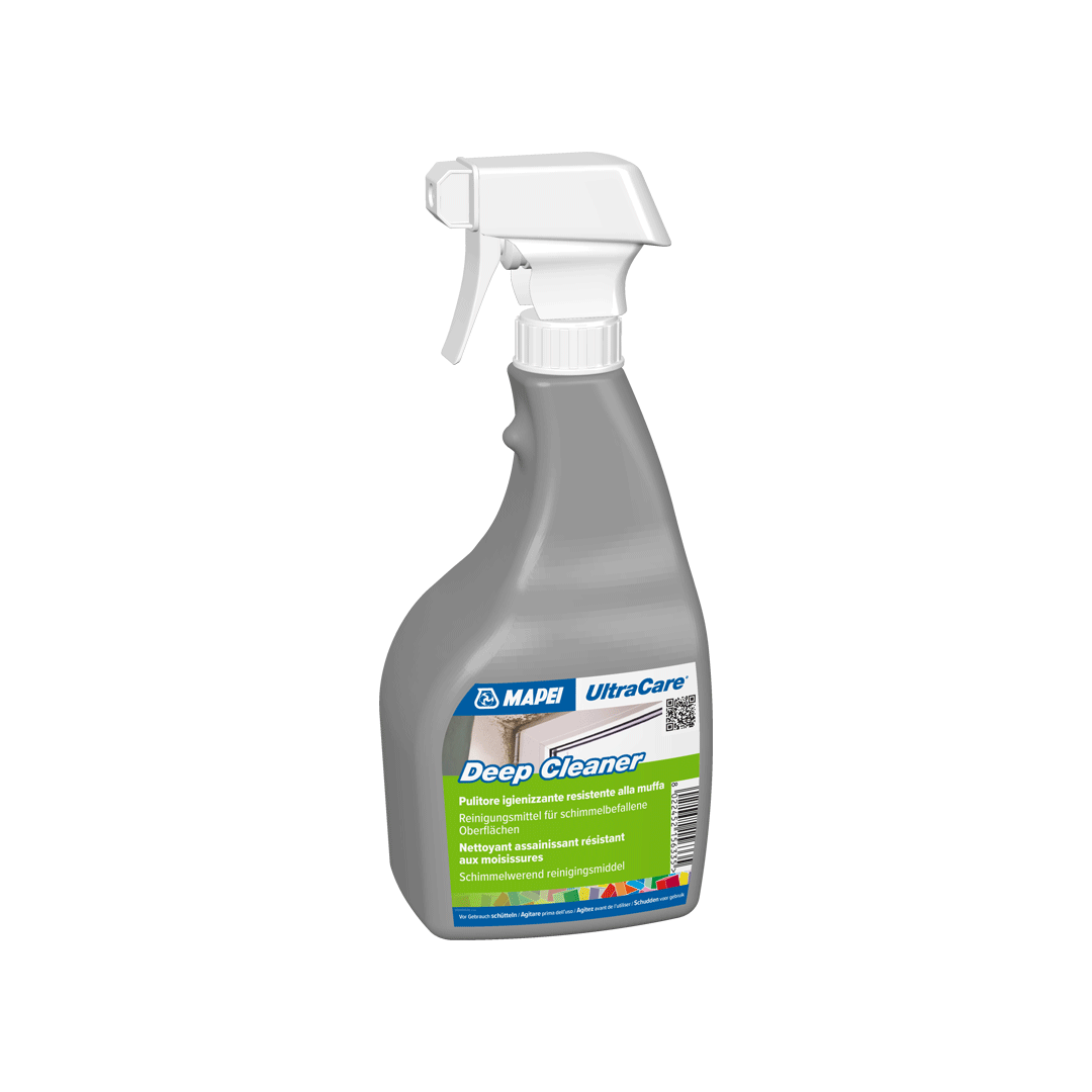 Detergent pentru tratare mucegai si alge Mapei UltraCare Deep Cleaner, interior/exterior, 0.75 l