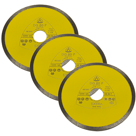 Disc diamantat pentru gresie Klingspor 125 X 22.3 mm Disc diamantat pentru gresie Klingspor 125 X 22.3 mm