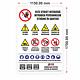 Banner Santier in lucru, PVC, 170 X 115 cm