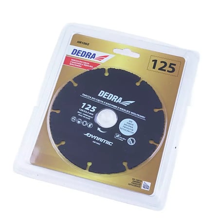 Disc taiere lemn/plastic Dedra HR1002, 125 x 22.5 mm