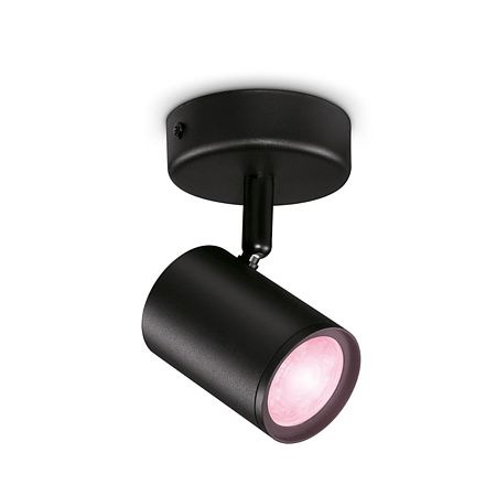 Spot LED Imageo Wiz Spots, LED, 5 W, negru