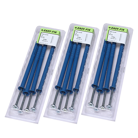 Diblu surub cui, tip Z, nylon, 8 x 120 mm, 4 buc