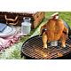 Dispozitiv grill pentru pui BBQ Collection, otel inoxidabil, 20 cm diametru, 10 cm inaltime