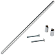 Maner cilindric otel D10 mm, 224 mm, mat-crom