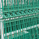 Panou gard plastifiat zincat bordurat verde 1700 x 2000 mm