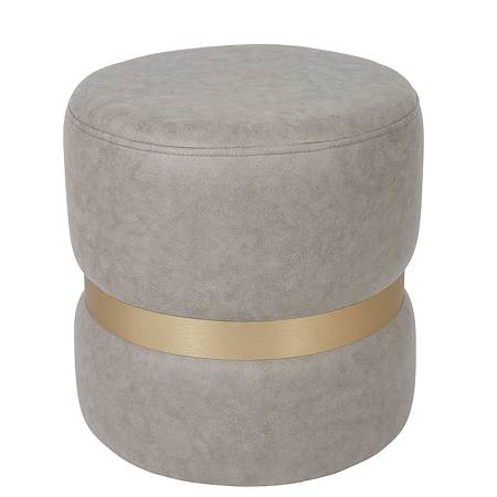 Taburet Ring, inel auriu, catifea CREM M601, rotund, 38 x 38 x 40 cm Taburet Ring, inel auriu, catifea CREM M601, rotund, 38 x 38 x 40 cm