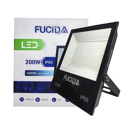 Proiector LED Fucida 200W, 18000 lm, interior/exterior, IP65, 6500K