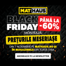 Black Friday la MatHaus 2025: reduceri de până la 60% la materiale de construcții, amenajări și unelte