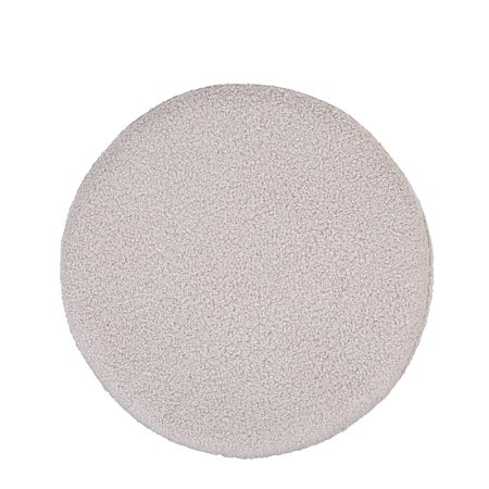Taburet Ring, inel auriu, stofa crem T05, rotund, 38 x 38 x 40 cm
