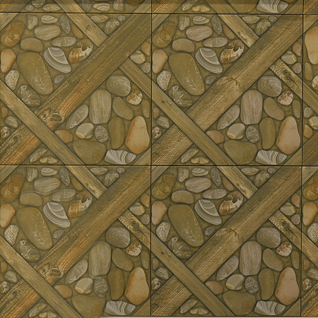 Gresie portelanata pentru interior, maro, Arizona, 41.8 x 41.8 cm