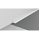 Profil colt L Set Prod din PVC tare, alb, 2,75 m