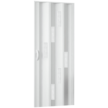 Usa plianta cu geam Italbox Aurora, alb, 85 x 203 cm