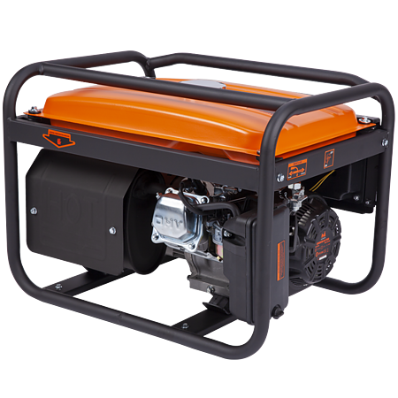 Generator curent electric monofazic Evotools KM2500A, 2.2 kW, 2 x 230 V, capacitate rezervor 15 l