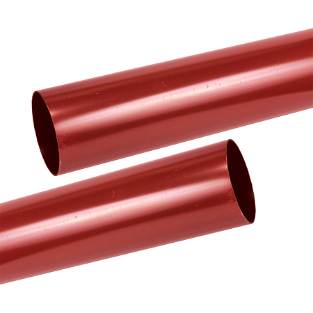  Burlan scurgere PVC Regenau, rosu RAL 3011, 3 m, diam. 100 mm