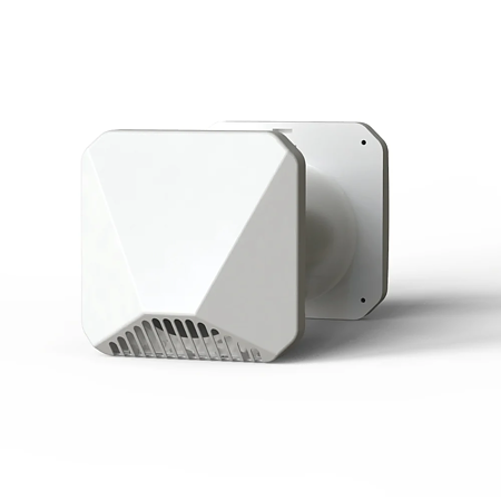Sistem de ventilatie descentralizat cu recuperare de caldura BSK Zephyr, Wi-Fi, 6.3 W, senzor de temperatura, senzor umiditate, telescopic