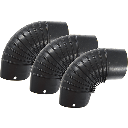 Cot emailat, negru mat, D: 130 mm
