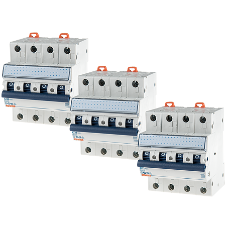 Intrerupator automat Gewiss GW92191, 4P, 32A