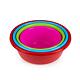 Lighean din plastic, rotund, multicolor, 4 l