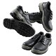 Pantofi de protectie cu bombeu metalic Varese, 200 joule, piele bovina, negru, marimea 40