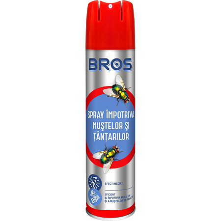 Spray universal impotriva mustelor si tantarilor Bros, 400 ml