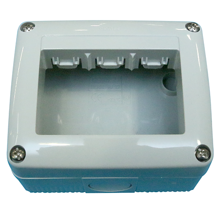 Cutie montaj aparent Gewiss GW27003, IP40, 99 x 82 x 55 mm