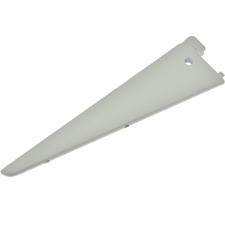 Suport raft U, alb, L: 220 mm