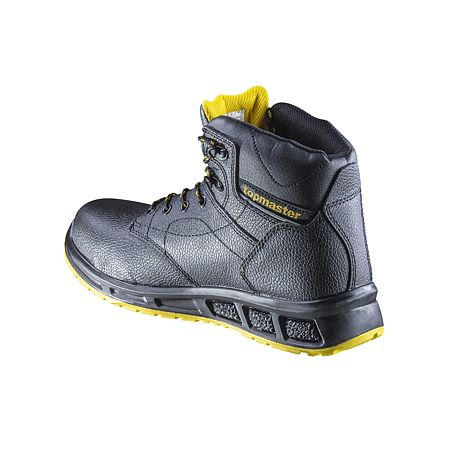 Pantofi de protectie cu bombeu din compozit Topmaster WSH1C, negru, marimea 43