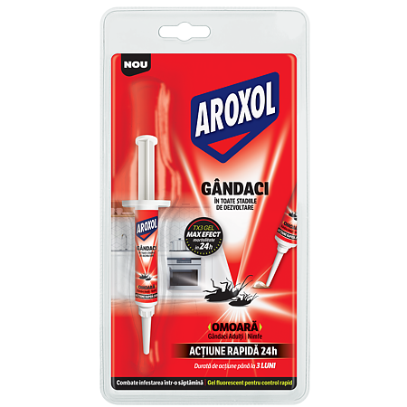 Insecticid gel impotriva gandacilor Aroxol TX3, seringa 5 ml