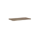 Blat lavoar baie Roca, maro mat, 80 x 40 x 2.8 cm