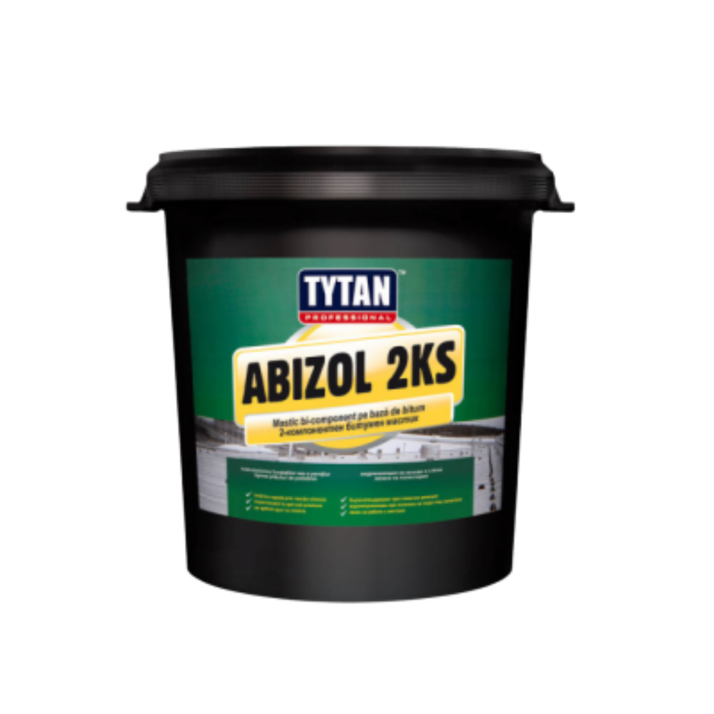 Adeziv Premium Tytan Abizol 2KS, negru 15l 15L