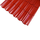 Tigla metalica 0,4 mm, culoare rosu RAL3011, lungime 2,145 m