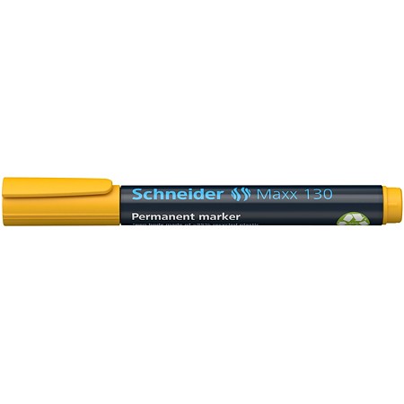 Marker cu vopsea Schneider 130, 1-3 mm, galben