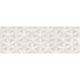 Faianta decorativa baie Orleans Bianco, rectificata, glazurata, crem, lucios, decor cu model, 30 x 90 cm