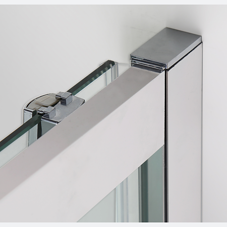 Usa pentru dus culisanta Sanotechnik Elite Crom SC120 , cadru aluminiu, 122 x 195 cm 