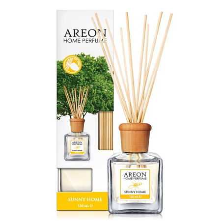 Odorizant cu betisoare Areon Home Perfume, Sunny Home, 150 ml 