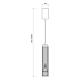 Suspensie Vertical, 1xGU10, 8 W, aluminiu, negru