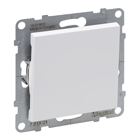 Intrerupator simplu Legrand, IP44, montaj incastrat, alb, 729 x 729 mm Intrerupator simplu Legrand, IP44, montaj incastrat, alb, 729 x 729 mm