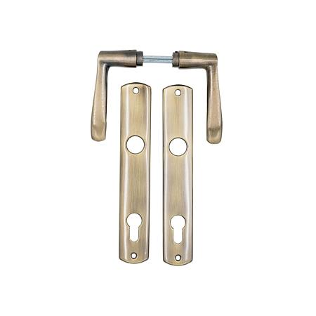 Maner tip sild pentru cilindru, aluminiu, alama, 90 mm