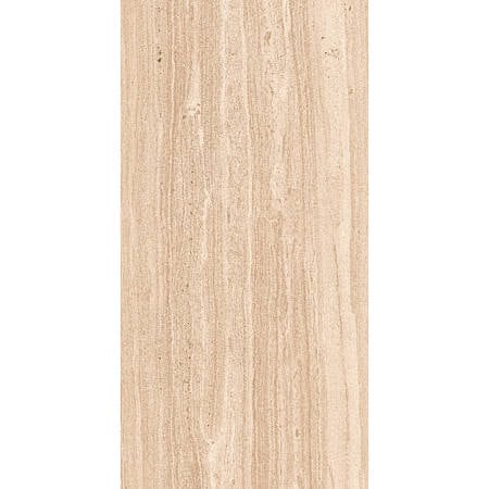 Gresie portelanata exterior/interior Tivoli Travertino Brown, aspect piatra, finisaj mat, clasa de aderanta R9, maro, 9 mm, 120 x 60 cm