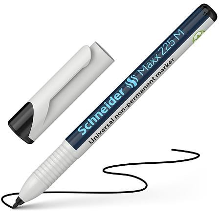 Marker nepermanent Schneider OHP 225, negru, 1 mm