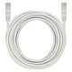 Cablu retea UTP cat 5e Emos, 5 m, gri, mufat 2 x RJ45