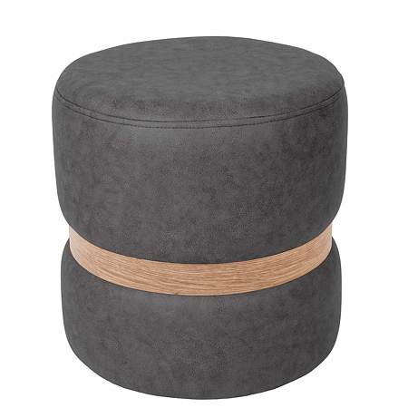 Taburet Ring, inel stejar, stofa gri M611, rotund, 38 x 38 x 40 cm Taburet Ring, inel stejar, stofa gri M611, rotund, 38 x 38 x 40 cm