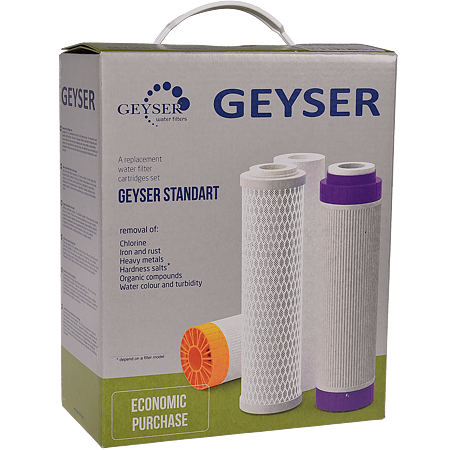 Set cartuse filtre Geyser Standard