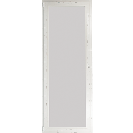 Usa pentru balcon, PVC, 4 camere, 76 x 204 cm, alb, deschidere dreapta